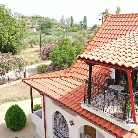 Cheerful Artist In The Genuine Part Of Evia Greece *
